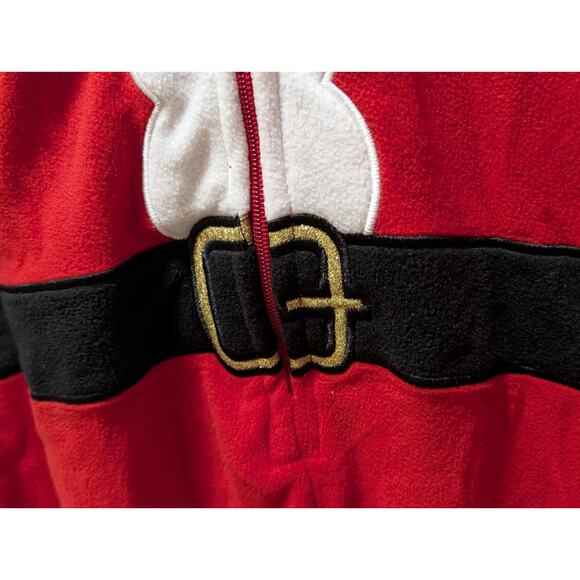 PJ's & Presents Christmas Santa Claus One-Piece Pajamas Holiday Men’s L New! - Picture 3 of 9